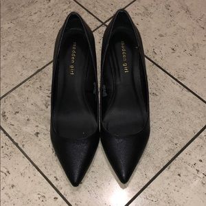 Black Madden Girl Heels